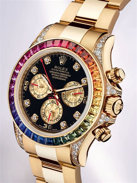 rolex cosmograph daytona rainbow boasts colourful design|Rolex rainbow daytona original price.